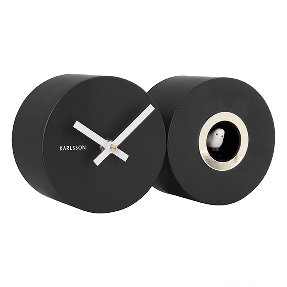 Present Time Karlsson Wall Clock Duo Cuckoo